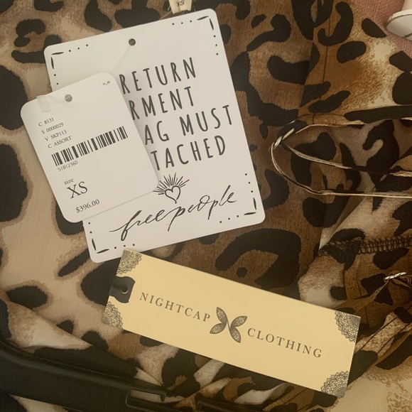 Free People Leopard Print Dress - Picture 6 of 7